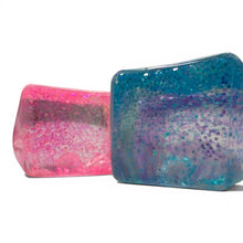 Load image into Gallery viewer, K & S WHOLESALE INC - Assorted Glitter Squishy Cube 12ct PDQ