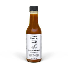 Load image into Gallery viewer, Seed Ranch Flavor Co - Peach Cayenne Hot Sauce | Medium Heat | 5 oz