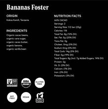 Load image into Gallery viewer, Raaka Chocolate - 66% Bananas Foster Chocolate Bar