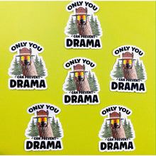 Load image into Gallery viewer, Otto's Grotto - Llama Drama Sticker Only You Can Prevent Drama Sticker