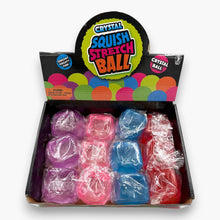 Load image into Gallery viewer, K & S WHOLESALE INC - Crystal Squish Stretch Ball Pastel 12CT PDQ