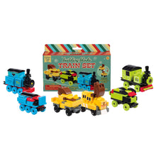 Load image into Gallery viewer, BUILDING BLOCKS TRAIN SET (12)