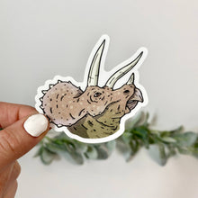 Load image into Gallery viewer, Big Moods - Triceratops Dinosaur Sticker