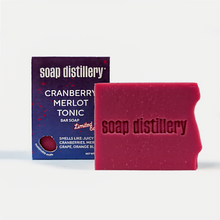 Load image into Gallery viewer, Soap Distillery - Cranberry Merlot Tonic Bar Soap - Holiday Limited Edition