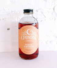 Load image into Gallery viewer, Crescent Simples - Peach Hibiscus Simple Syrup