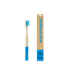 Load image into Gallery viewer, from earth to earth USA - F.e.t.e | Children's Soft Bamboo Toothbrush