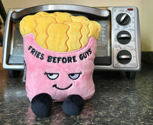 Load image into Gallery viewer, Punchkins - Cute Fries Plushie, Gift for Friends - "Fries Before Guys"