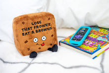 Load image into Gallery viewer, Punchkins - "Lose That Frownie" Plush Brownie