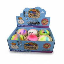 Load image into Gallery viewer, K & S WHOLESALE INC - Tie-Dye Rainbow Dumplings w/ Faces