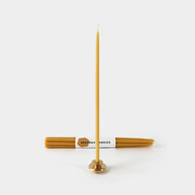 Load image into Gallery viewer, 54 Celsius - Thin 100% Pure Beeswax Candles (7 Pack) - 12" Tall, Natural