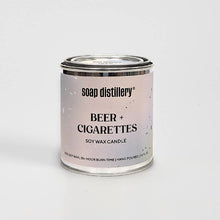 Load image into Gallery viewer, Soap Distillery - Beer + Cigarettes Soy Wax Candle