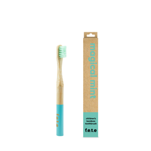 Load image into Gallery viewer, from earth to earth USA - F.e.t.e | Children's Soft Bamboo Toothbrush