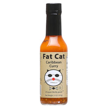 Load image into Gallery viewer, Fat Cat - Caribbean Curry Scotch Bonnet Hot Sauce (1/2 case-6 ct)