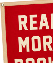 Load image into Gallery viewer, Oxford Pennant - Read More Books Camp Flag