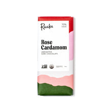 Load image into Gallery viewer, Raaka Chocolate - 70% Rose Cardamom Bar - Mother's Day & Easter Limited Batch
