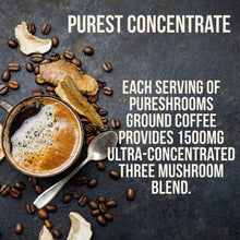 Load image into Gallery viewer, PureShrooms Inc. - PureShrooms Mind & Body Mushroom Ground Coffee