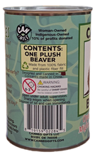 Load image into Gallery viewer, Canned Gifts - Chipper the Canned Beaver | Stuffed Animal Plush w/Jokes