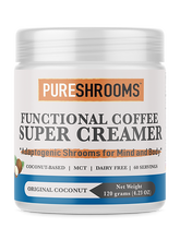 Load image into Gallery viewer, PureShrooms Inc. - Adaptogenic Mushroom Coffee Creamer | Original Coconut |120g