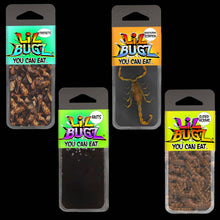Load image into Gallery viewer, EntoLife Edible Insects - Crickets, Ants & Scorpions! - LIL BUGS YOU CAN EAT FULL DISPLAY