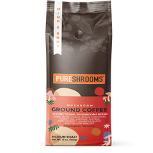 Load image into Gallery viewer, PureShrooms Inc. - PureShrooms Perfect 10 Mushroom Ground Coffee