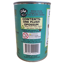 Load image into Gallery viewer, Canned Gifts - Oliver the Canned Opossum | Stuffed Animal Plush w/Jokes