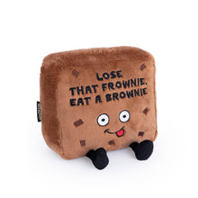 Load image into Gallery viewer, Punchkins - "Lose That Frownie" Plush Brownie