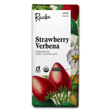 Load image into Gallery viewer, Raaka Chocolate - Strawberry Verbena Chocolate Bar - Spring Limited Edition