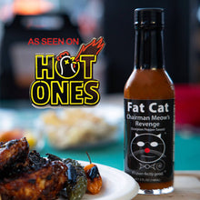 Load image into Gallery viewer, Fat Cat - Chairman Meow’s Revenge Scorpion Pepper Hot Sauce (12 ct)