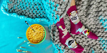 Load image into Gallery viewer, Women's - Sloth Life Crew Socks