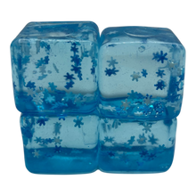 Load image into Gallery viewer, K & S WHOLESALE INC - Crystal Squishy Stretch Snowflake Cubes