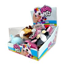 Load image into Gallery viewer, Novelty Brands - Smoosh Pets Soft Squishy Plush Ball Assortment - 12/Display
