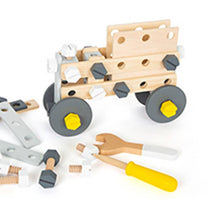 Load image into Gallery viewer, Hauck Toys - Small Foot Wooden Toys Construction "Miniwob" Playset Design