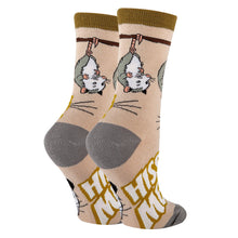 Load image into Gallery viewer, OoohYeah Socks/Sock It Up/OoohGeez Slippers - Anything is Possumble | Women's Cotton Crew Funny Socks