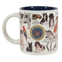 Load image into Gallery viewer, Unemployed Philosophers Guild - Presidents Pets Coffee Mug