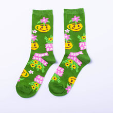 Load image into Gallery viewer, Plant Babe Socks - Women's Crew Socks for Garden Lovers