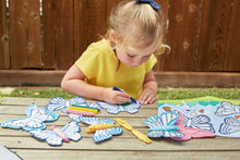 Load image into Gallery viewer, Sesame St. Butterfly Maker Coloring Set