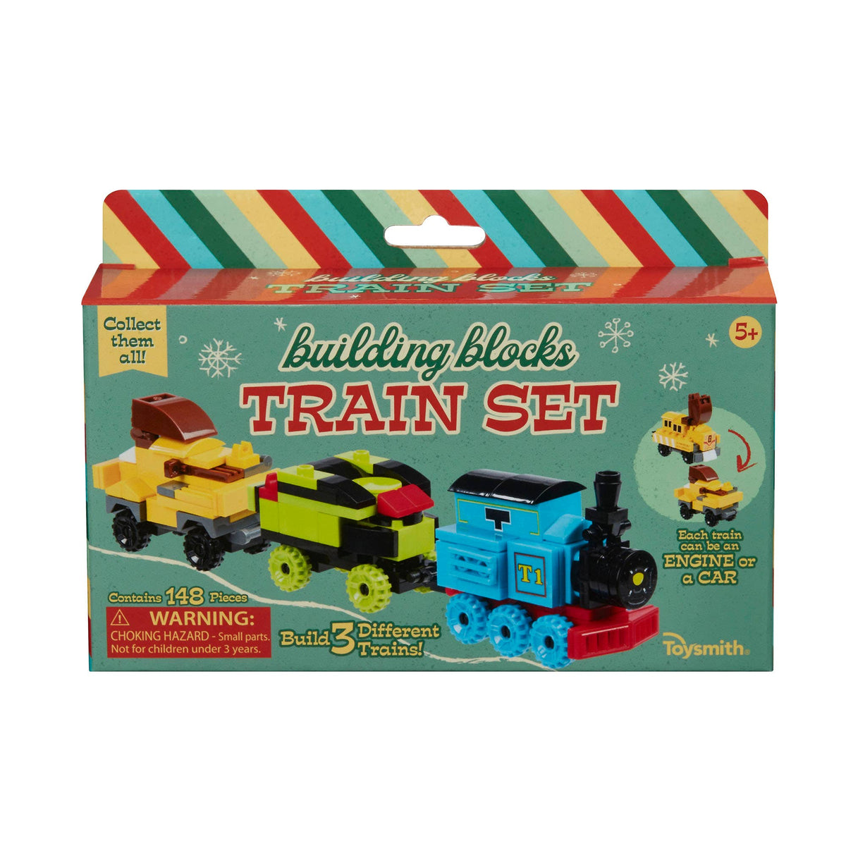 BUILDING BLOCKS TRAIN SET 12 Jon Henry General Store