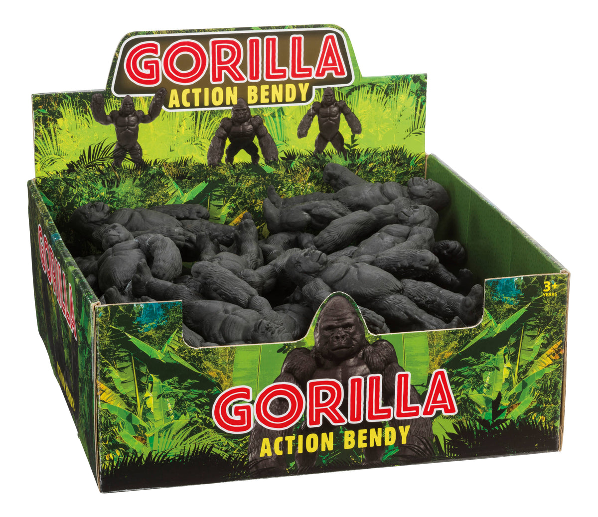 Toysmith Toysmith Gorilla Action Bendy Figure Jon Henry General Store