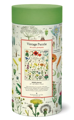 Cavallini - Puzzle vintage 1000 pièces, Botanic Garden Cavallini - Puzzle vintage 1000 pièces, Botanic Garden