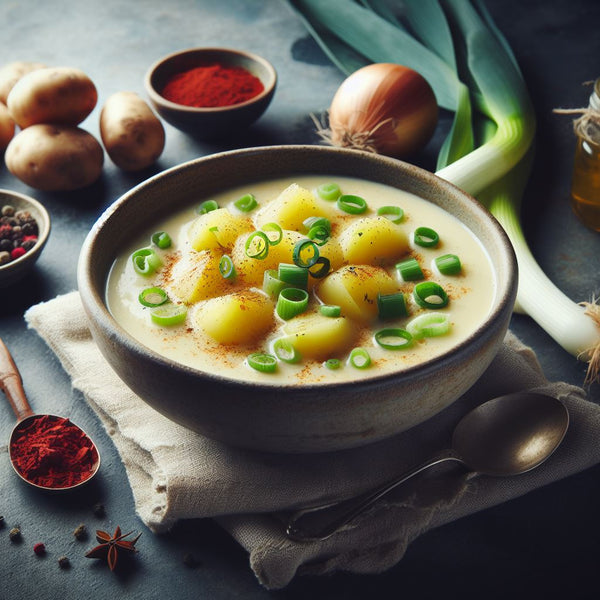 Creamy Potato and Leek Soup: A Cozy Delight for Chilly Days