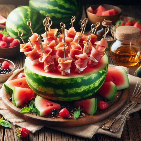 Watermelon and Prosciutto Skewers: A Sophisticated Summer Appetizer