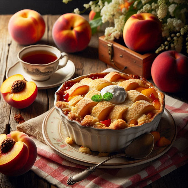 Summer in a Bowl: Easy Peach Cobbler Recipe