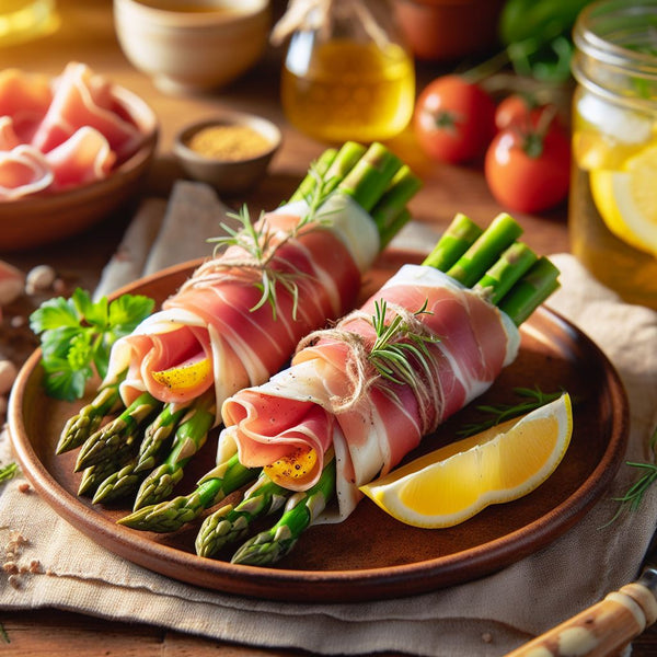Elegant Appetizer: Asparagus and Prosciutto Wraps