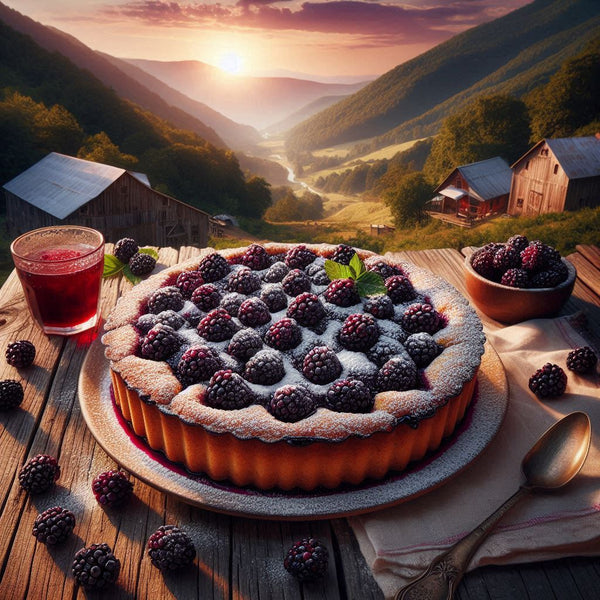 A Taste of France: Blackberry Clafoutis Recipe