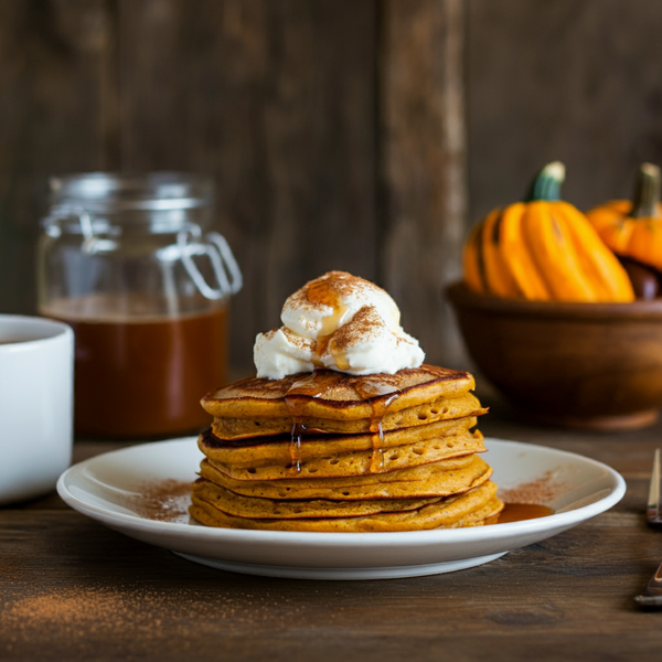 Pumpkin Spice Buckwheat Pancakes: A Fall Flavor Explosion