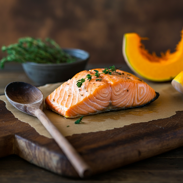 Pumpkin-Roasted Salmon