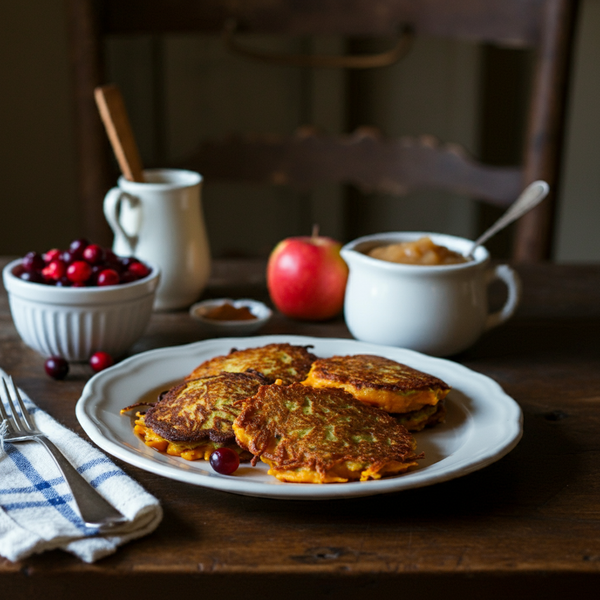 Butternut Squash Latkes: A Fall Favorite