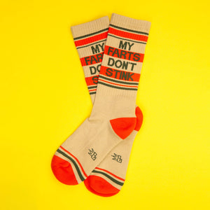 Gumball Poodle - My Farts Don't Stink Gym Crew Socks