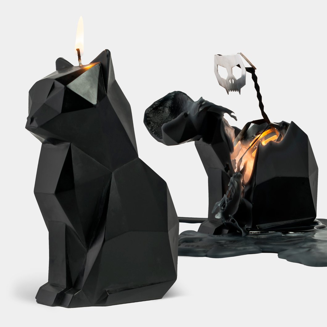 54 Celsius - PyroPet Kisa Cat Skeleton Candle - 7
