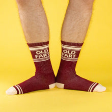 Load image into Gallery viewer, Gumball Poodle - Old Fart Gym Crew Socks
